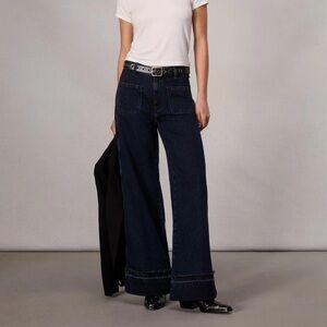 rag & bone Dark Blue Marina Jeans in color Elenna